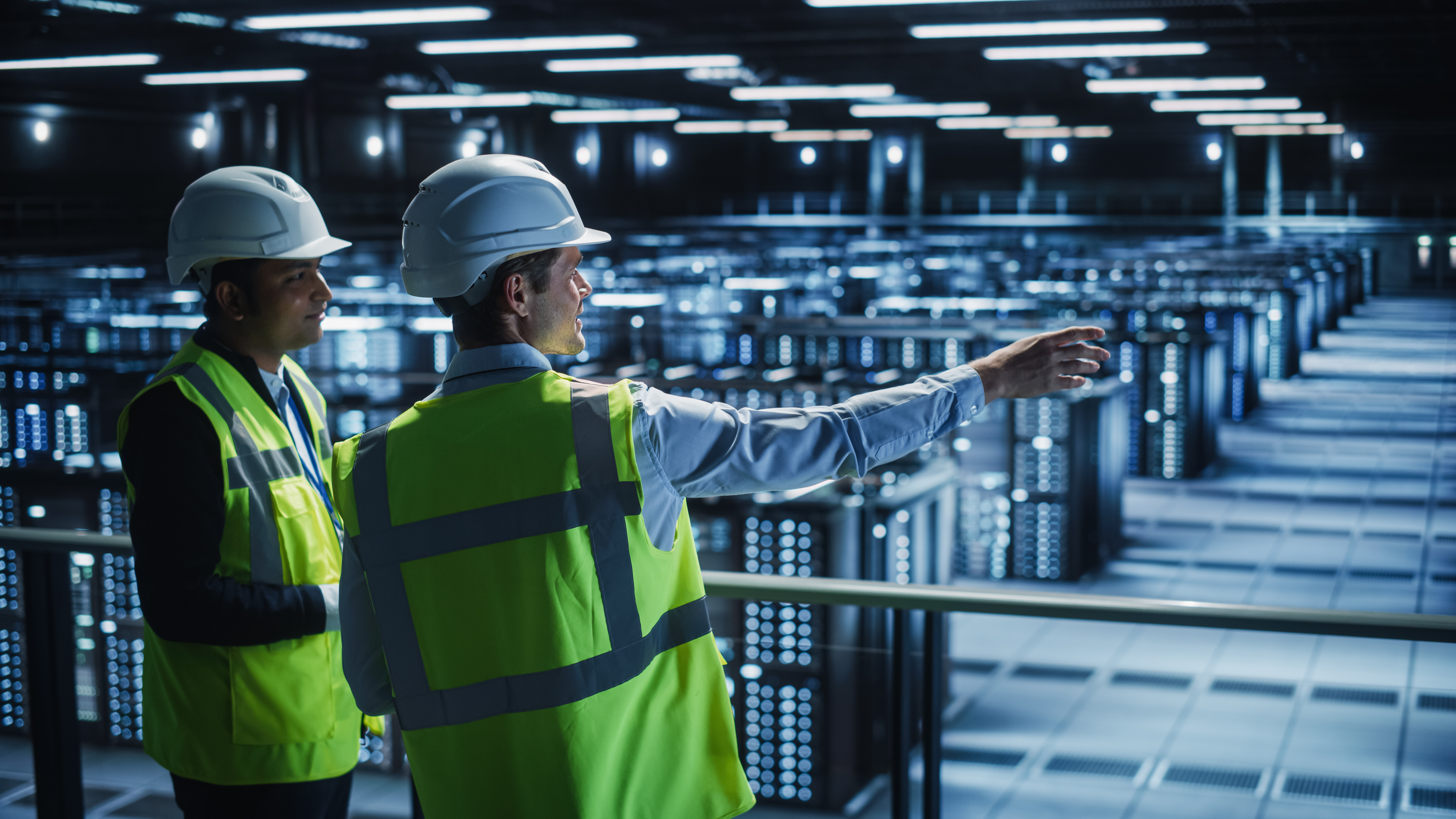 Modern compact data centre infrastructure